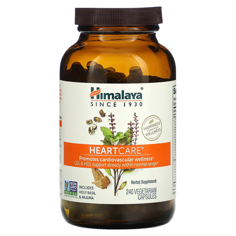 Himalaya, HeartCare, 240 Vegetarian Capsules 605069001113