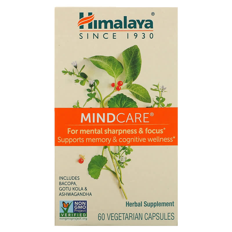 Himalaya MindCare 60 Vegetarian Capsules 605069006019