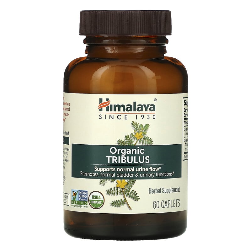 Himalaya, Organic Tribulus, 60 Caplets 605069407014