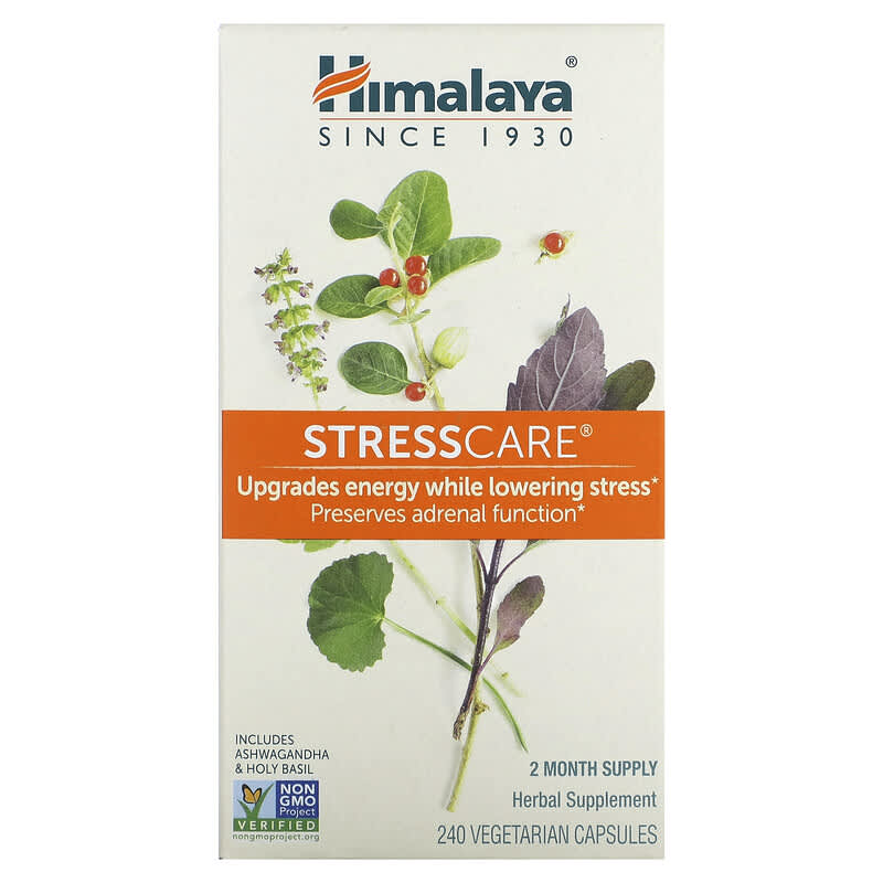 Himalaya StressCare 240 Vegetarian Capsules 605069003117