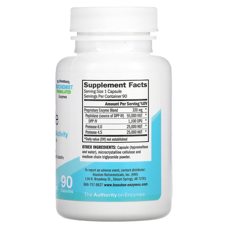 Houston Enzymes, AFP Peptizyde, 90 Capsules 898631000045