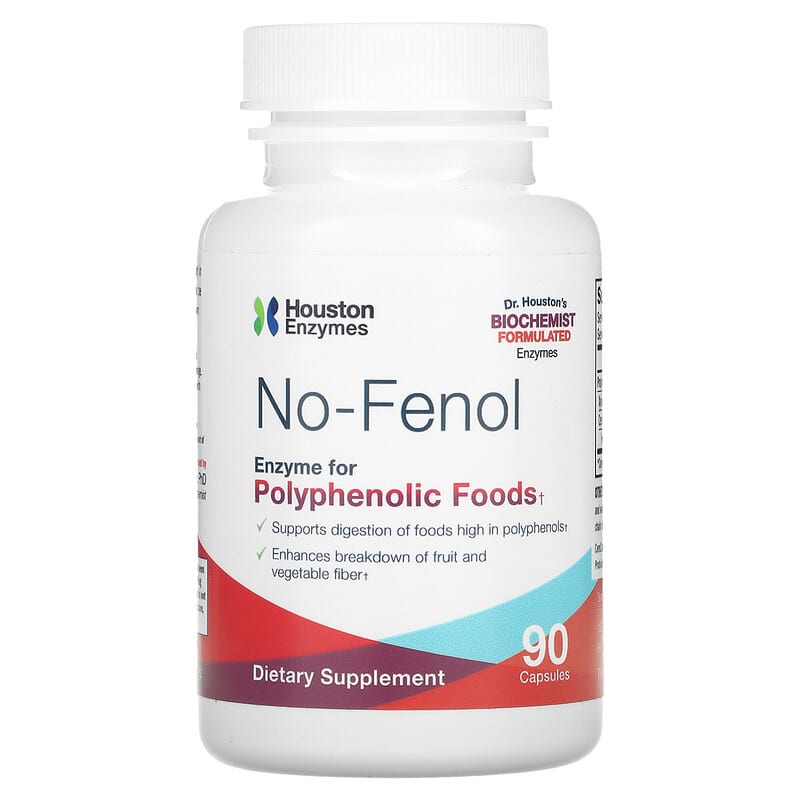 Houston Enzymes No-Fenol 90 Capsules 898631000274