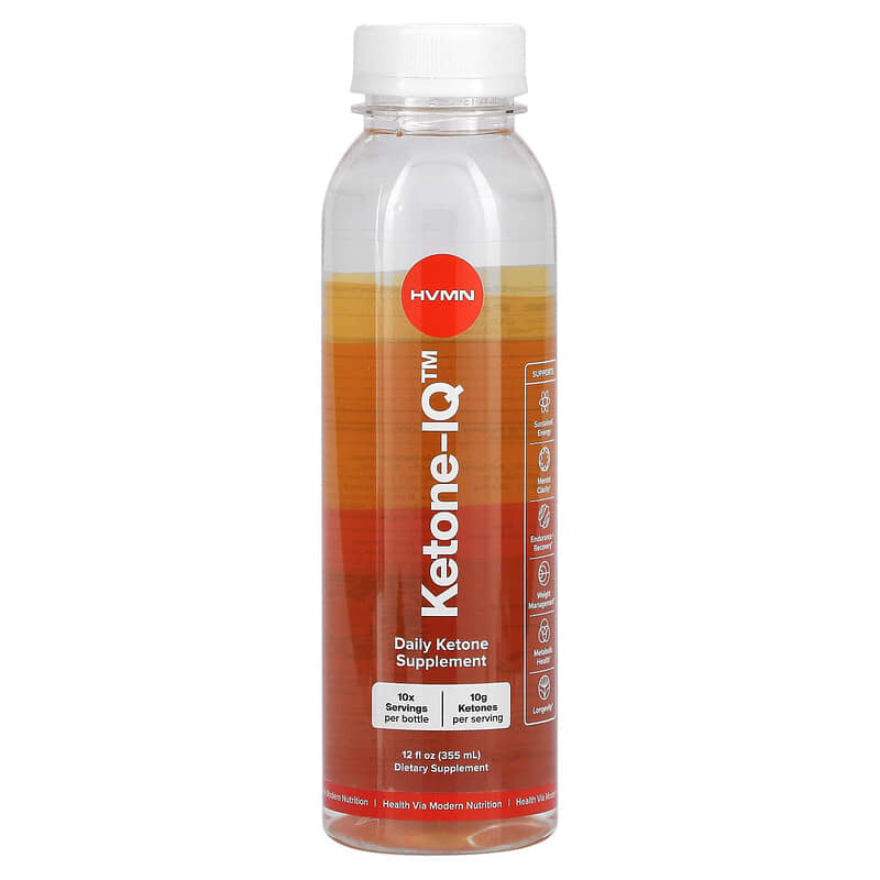 HVMN Ketone-IQ 12 fl oz (355 ml) 850632006655