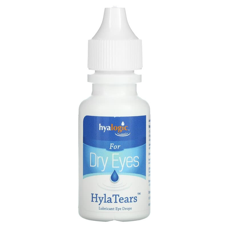 Hyalogic LLC, HylaTears, Lubricant Eye Drops for Dry Eyes, 0.67 fl oz (20 ml) 858259000704