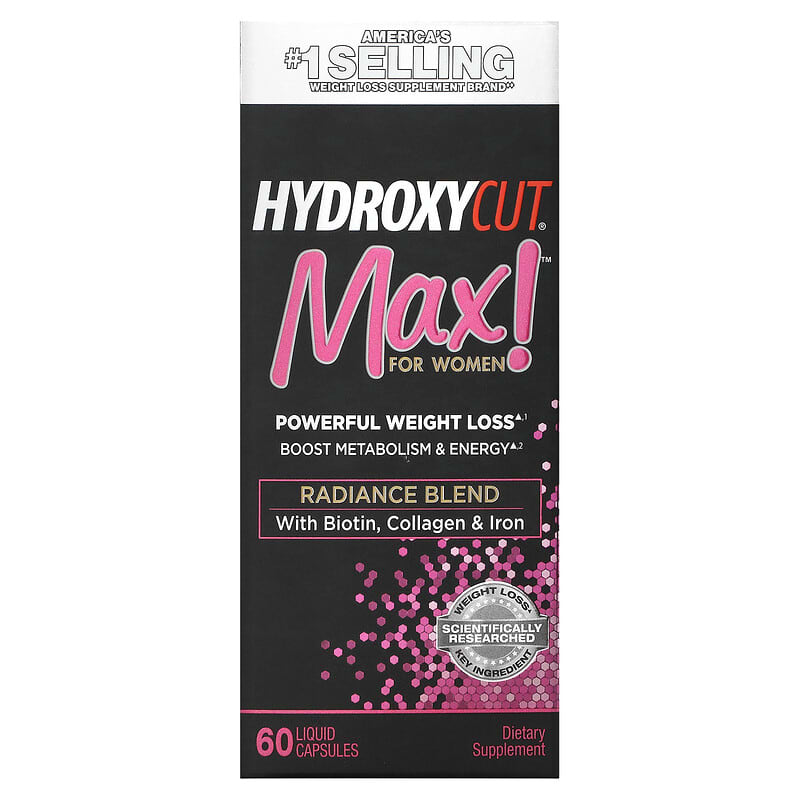 Hydroxycut Max! For Women 60 Liquid Capsules 631656602524