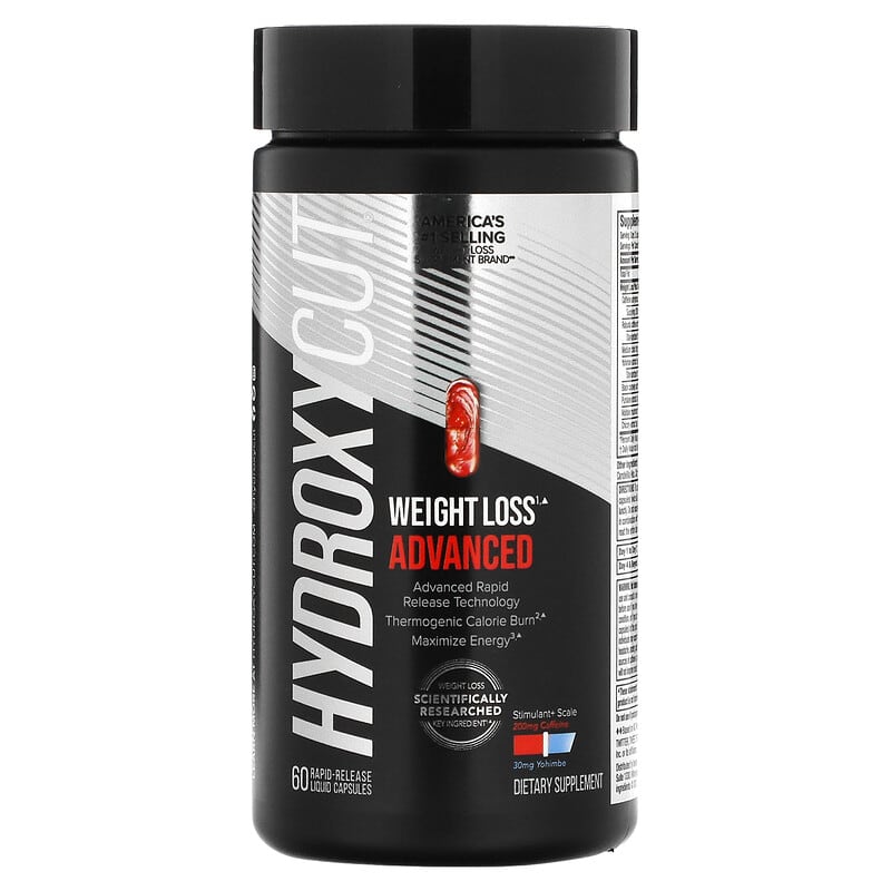 Hydroxycut, Weight Loss Advanced, 60 Rapid-Release Liquid Capsules 631656606812