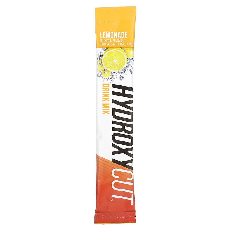 Hydroxycut, Weight Loss Drink Mix, Lemonade, 21 Packets, 2.2 oz (63 g) 631656861884