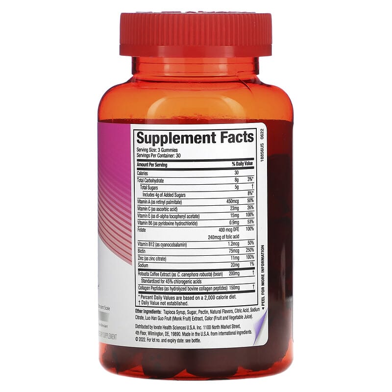 Hydroxycut, Weight Loss Gummies +Women, Strawberry, 90 Gummies 631656610550