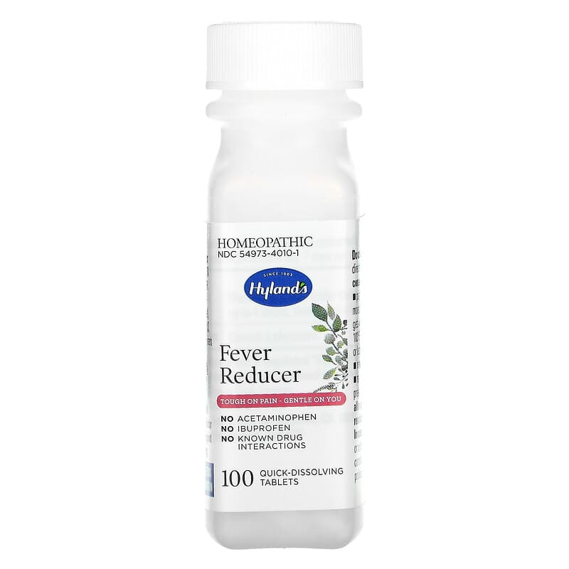 Hyland's, Fever Reducer, 100 Quick-Dissolving Tablets 354973401013
