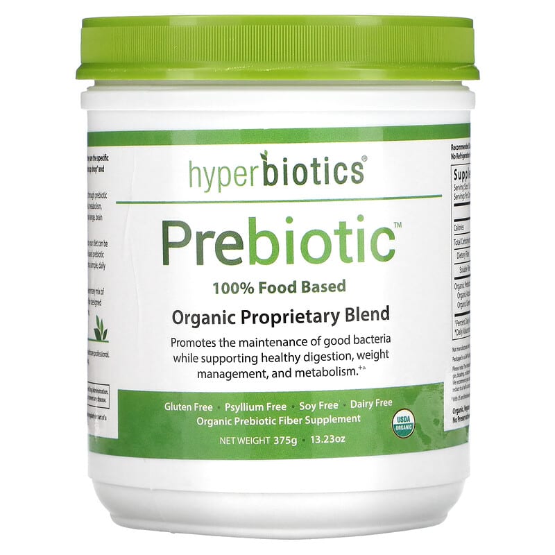 Hyperbiotics Prebiotic Organic Proprietary Blend 13.23 oz (375 g) 9506000116839
