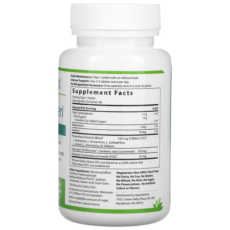 Hyperbiotics, PRO-Women, 5 Billion CFU, 60 Time-Release Tablets 9506000113739