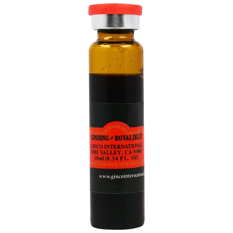 Imperial Elixir, Ginseng & Royal Jelly, 10 Bottles, 0.34 fl oz (10 ml) Each 715783393101