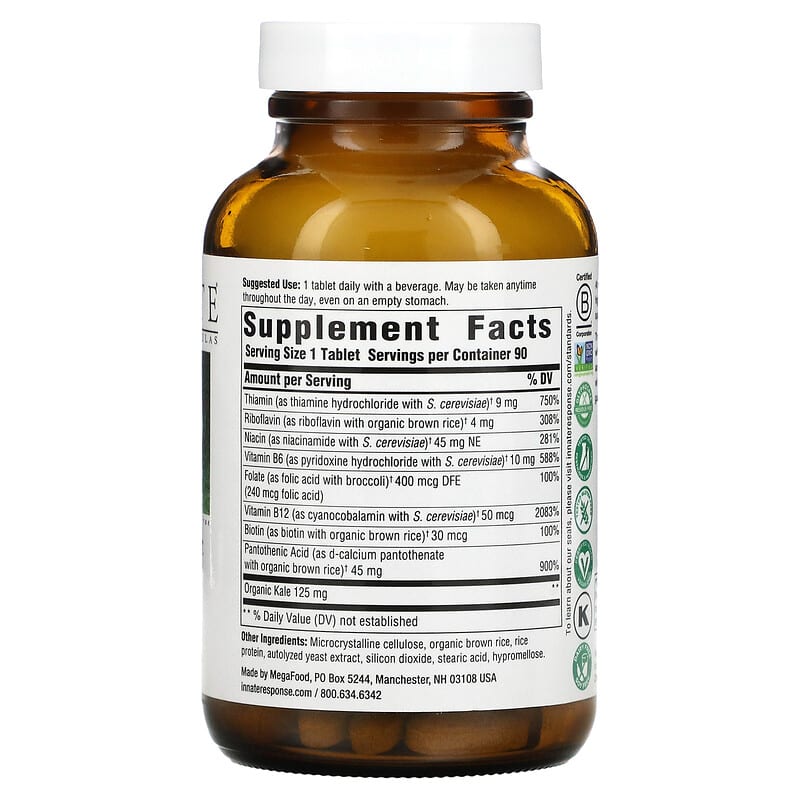 Innate Response Formulas, B Complex, 90 Tablets 51494400111