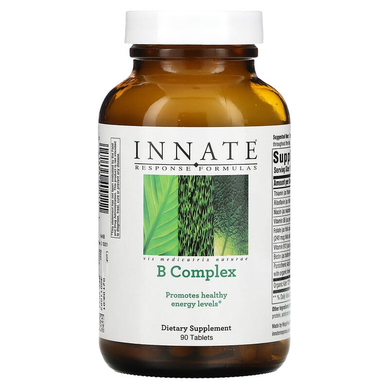 Innate Response Formulas B Complex 90 Tablets 51494400111