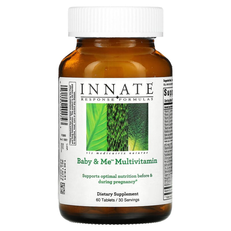 Innate Response Formulas Baby & Me Multivitamin 60 Tablets 51494401743