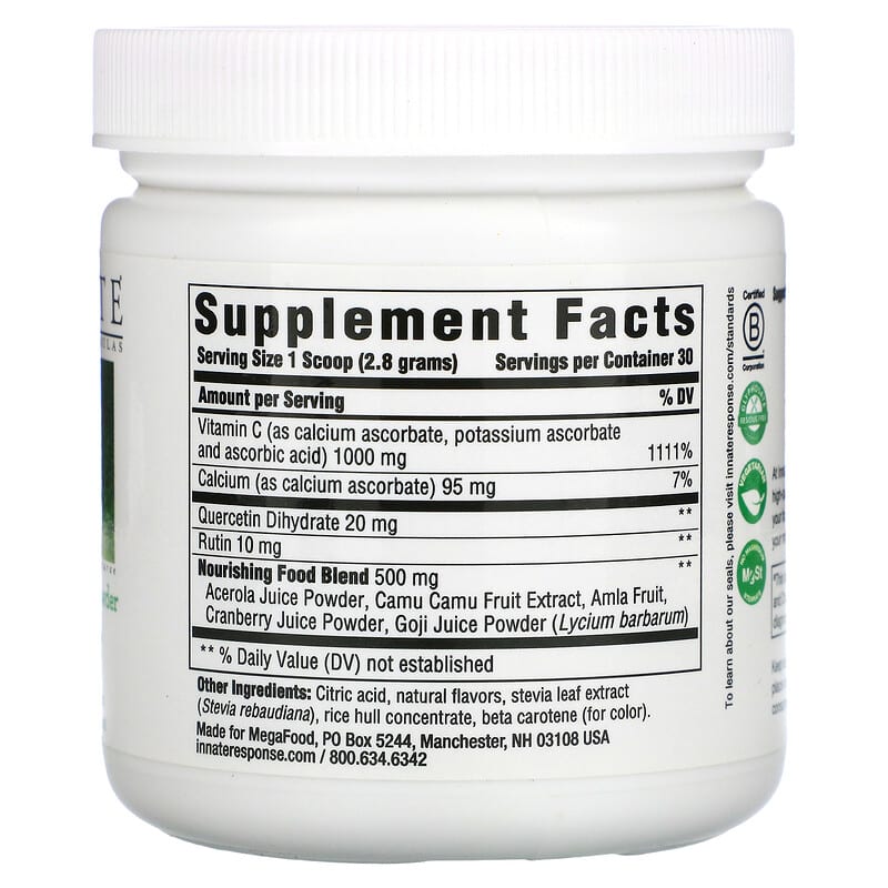 Innate Response Formulas, C Complete Powder, 2.96 oz (84 g) 51494440162