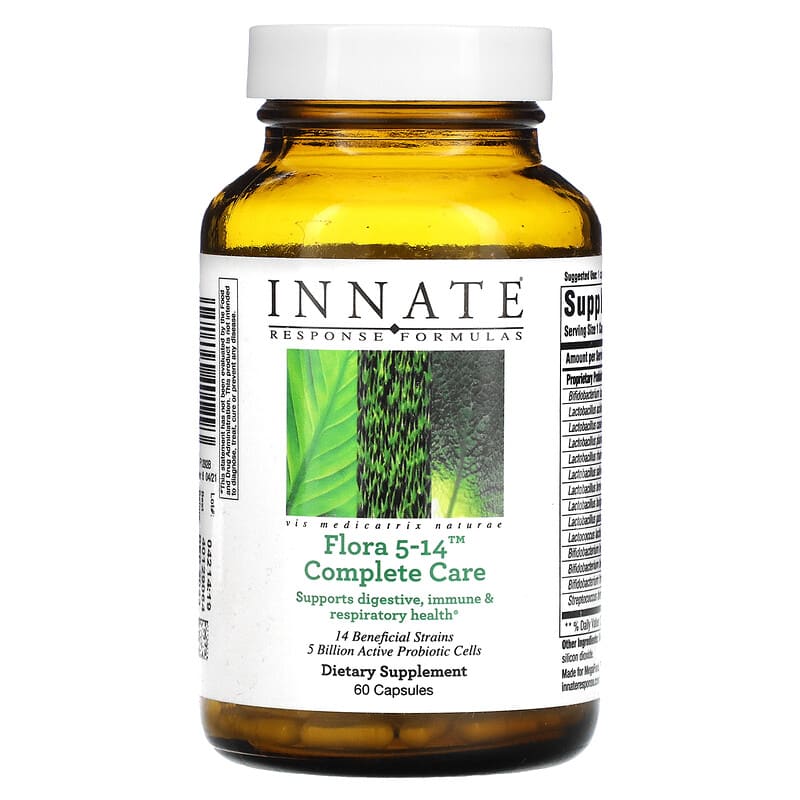 Innate Response Formulas Flora 5-14 Complete Care 60 Capsules 51494401293