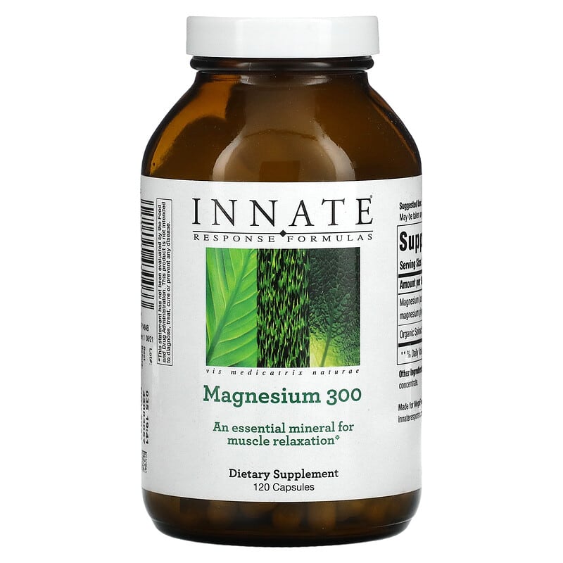 Innate Response Formulas Magnesium 300 120 Capsules 51494430033