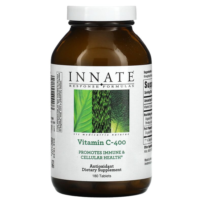 Innate Response Formulas Vitamin C-400 180 Tablets 51494400173