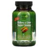 Irwin Naturals 2 in 1 Kidney & Liver Super Cleanse 60 Liquid Soft-Gels 710363594572