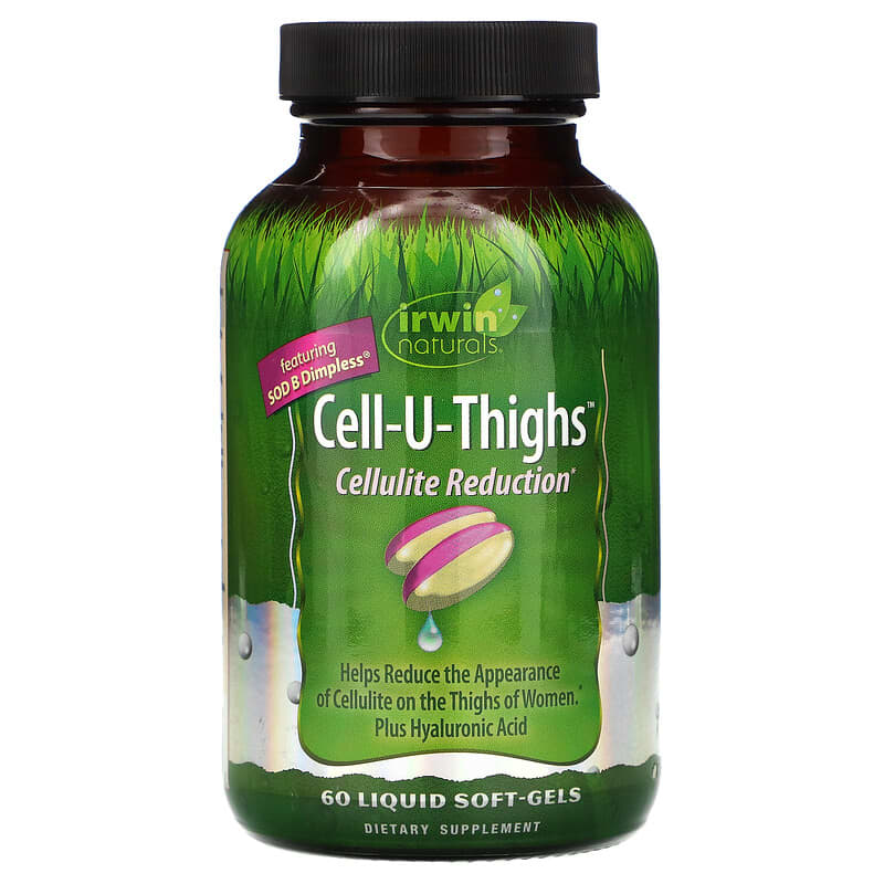 Irwin Naturals Cell-U-Thighs Cell Reduction 60 Liquid Soft-Gels 710363599492