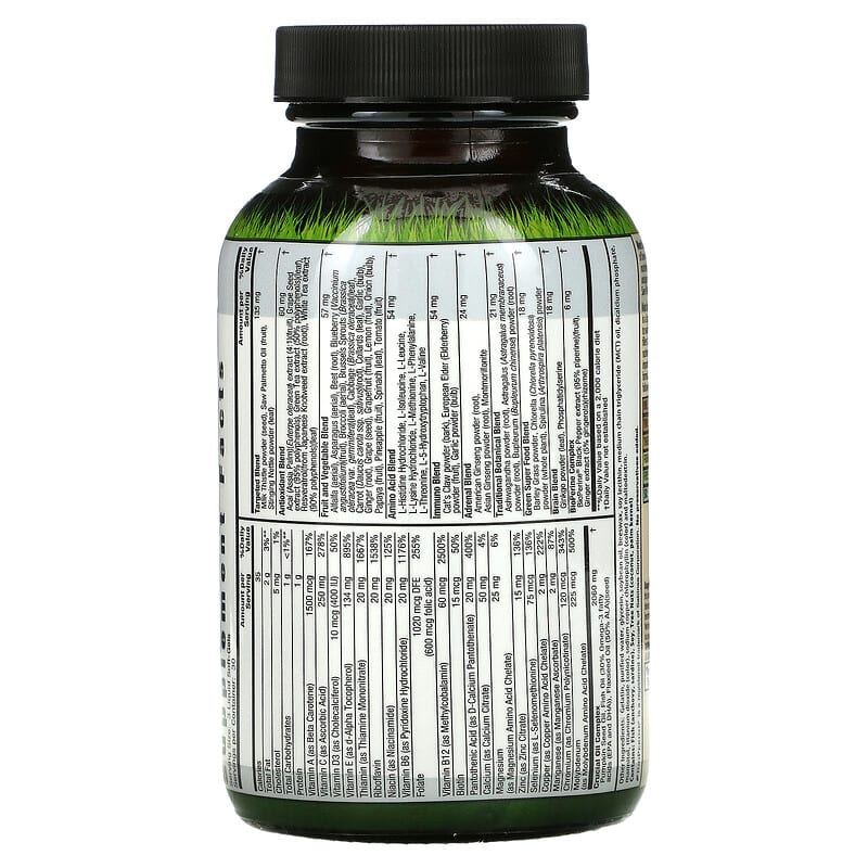 Irwin Naturals, Men's Living Green Liquid-Gel Multi, 90 Liquid Soft-Gels 710363566890