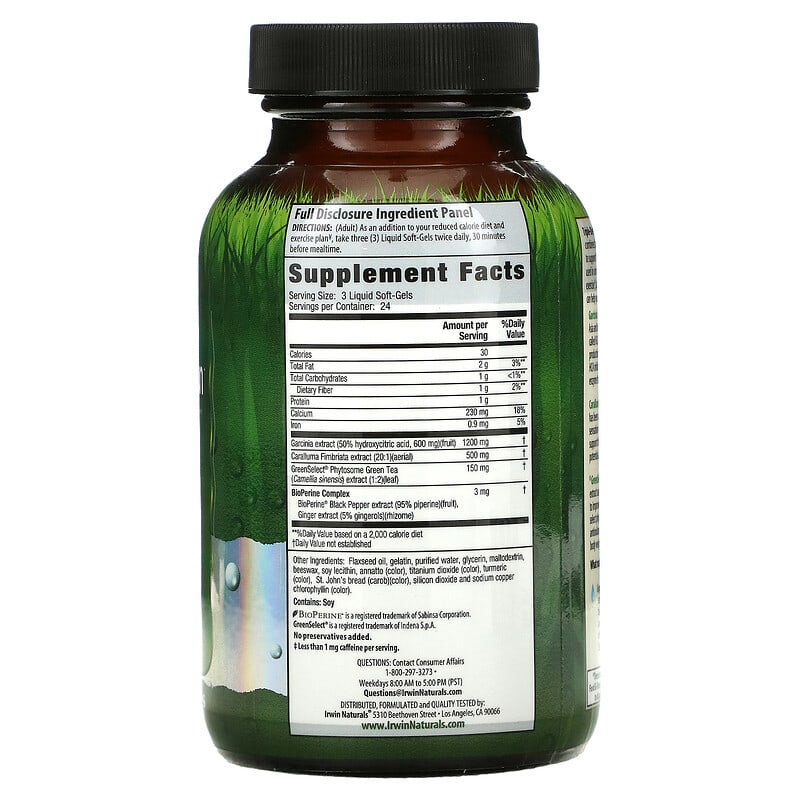 Irwin Naturals, Triple-Diet Fat Reduction+ Max Accelerator, 72 Liquid Soft-Gels 710363582463