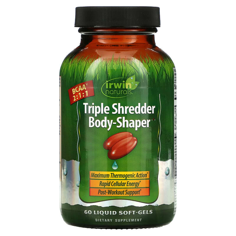 Irwin Naturals Triple Shredder Body-Shaper 60 Liquid Soft-Gels 710363596996