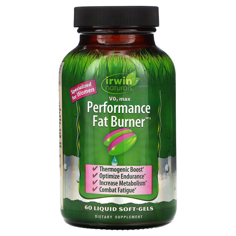 Irwin Naturals V02 Max Performance Fat Burner 60 Liquid Soft-Gels 710363598686
