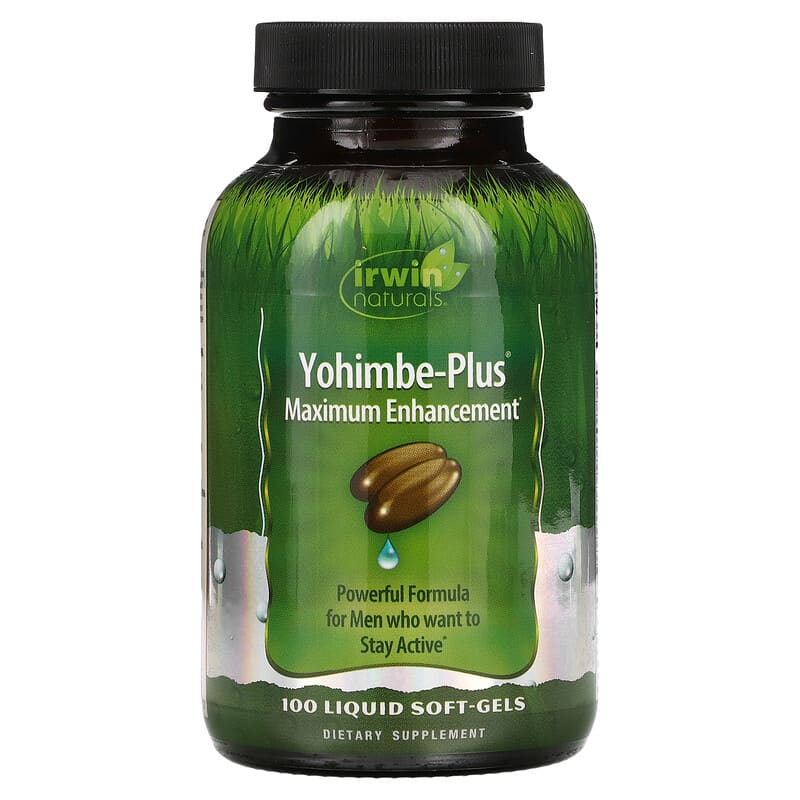 Irwin Naturals Yohimbe-Plus Maximum Enhancement 100 Liquid Soft-Gels 710363262402