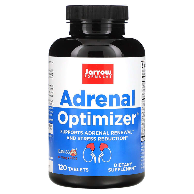 Jarrow Formulas Adrenal Optimizer 120 Tablets 790011290322
