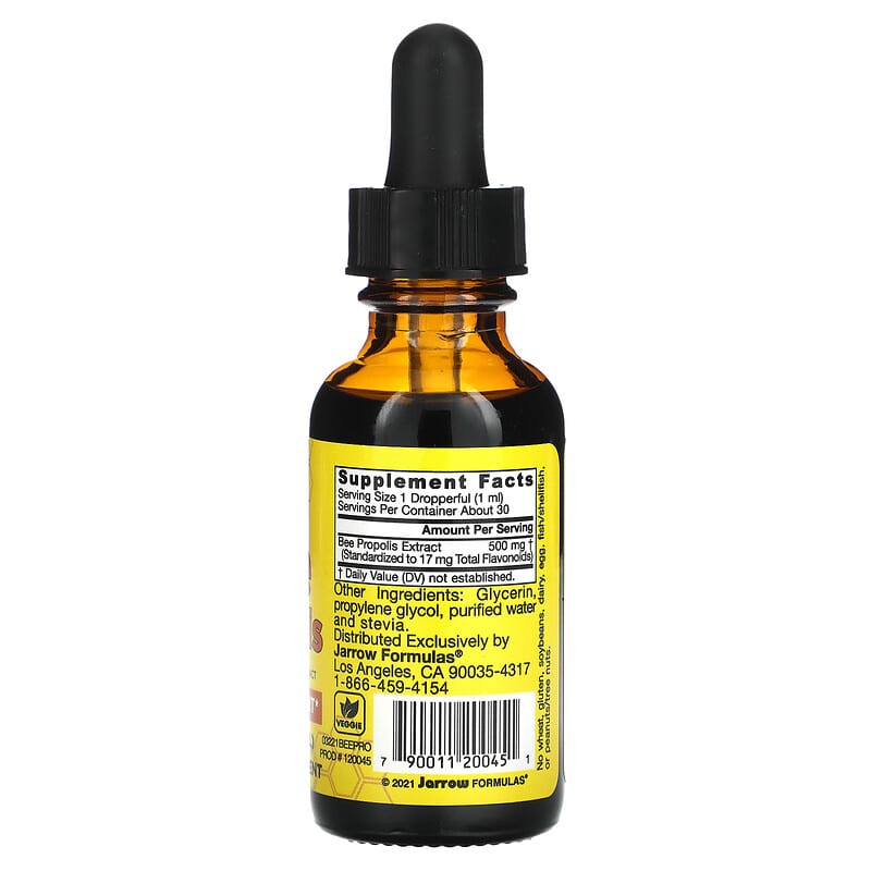 Jarrow Formulas, Bee Propolis, 1 fl oz (29.6 ml) 790011200451