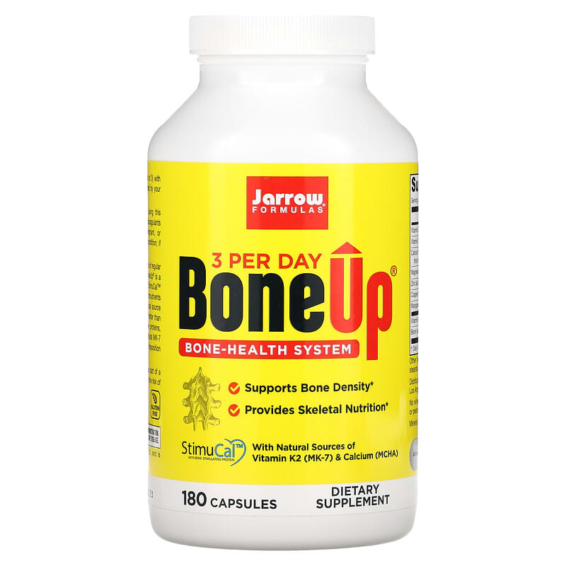 Jarrow Formulas Bone-Up 180 Capsules 790011040088