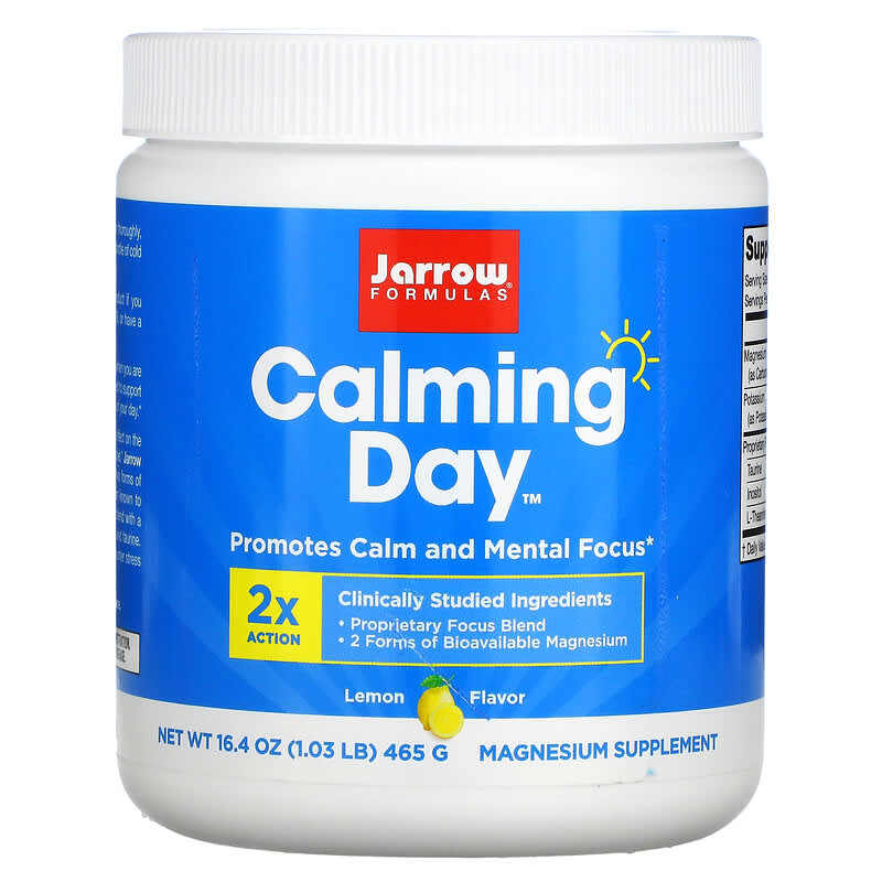 Jarrow Formulas Calming Day Lemon 16.4 oz (465 g) 790011132196