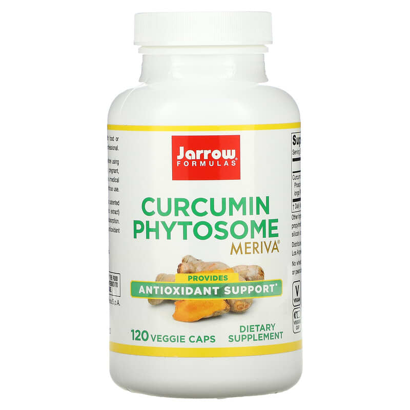 Jarrow Formulas Curcumin Phytosome 120 Veggie Caps 790011140931