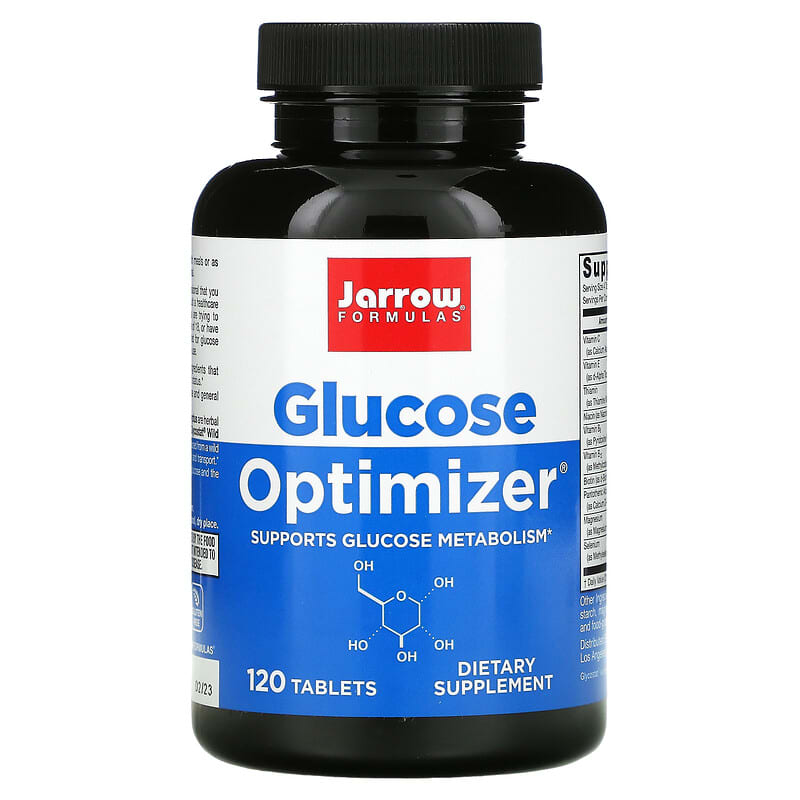 Jarrow Formulas Glucose Optimizer 120 Tablets 790011290025