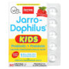 Jarrow Formulas Jarro-Dophilus Kids Probiotic + Prebiotic Sugar Free Natural Raspberry  1 Billion CFU 60 Chewable Tablets 790011030690