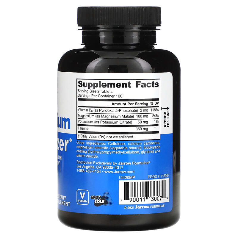Jarrow Formulas, Magnesium Optimizer, 200 Tablets 790011130079