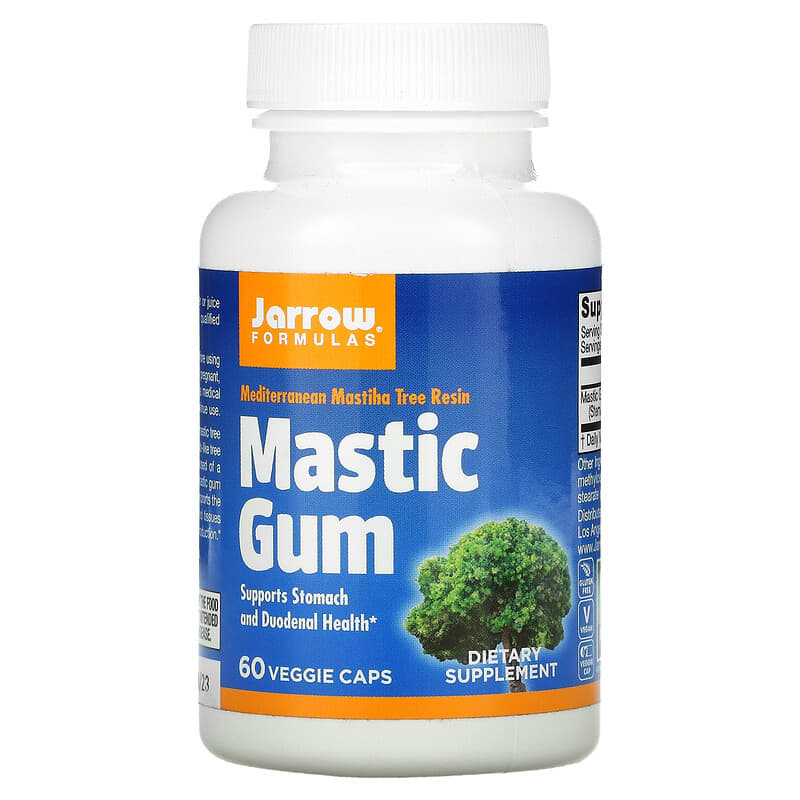 Jarrow Formulas Mastic Gum 60 Veggie Caps 790011230076