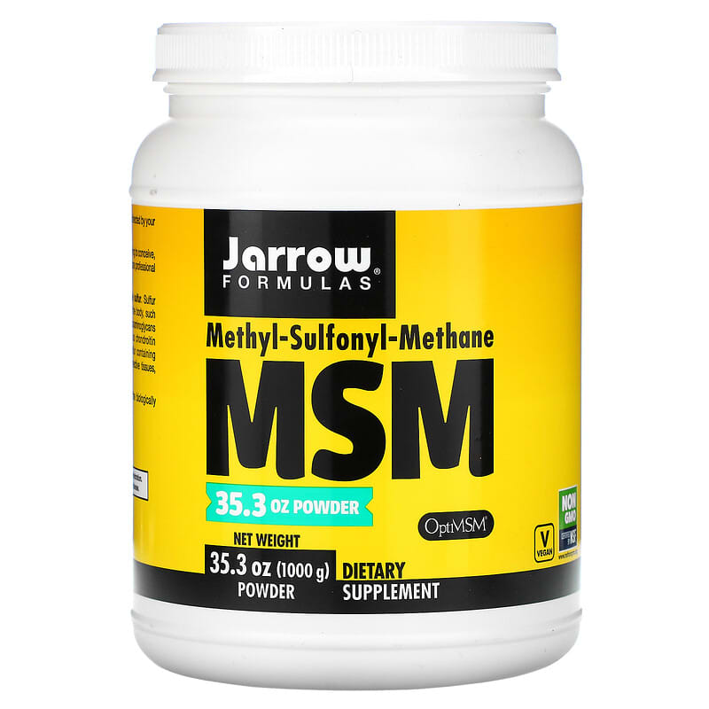 Jarrow Formulas MSM Powder 35.5 oz (1,000 g) 790011190172