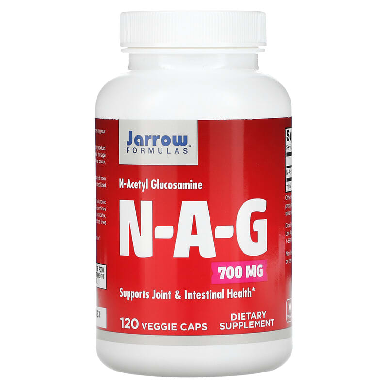 Jarrow Formulas N-A-G 700 mg 120 Veggie Caps 790011190028