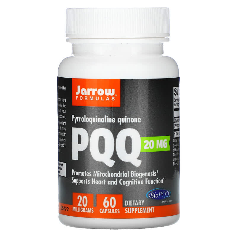 Jarrow Formulas PQQ 20 mg 60 Capsules 790011120346
