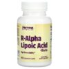 Jarrow Formulas R-Alpha Lipoic Acid + Biotin 60 Veggie Caps 790011200390