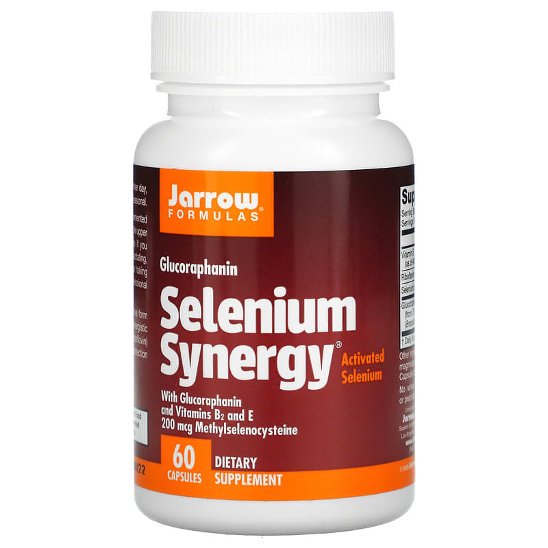 Jarrow Formulas Selenium Synergy 60 Capsules 790011130062
