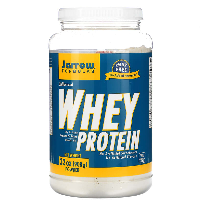Jarrow Formulas Whey Protein Powder Unflavored 32 oz (908 g) 790011210146