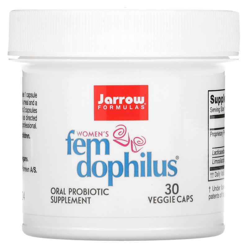 Jarrow Formulas, Women's Fem Dophilus, 30 Veggie Caps 790011030058