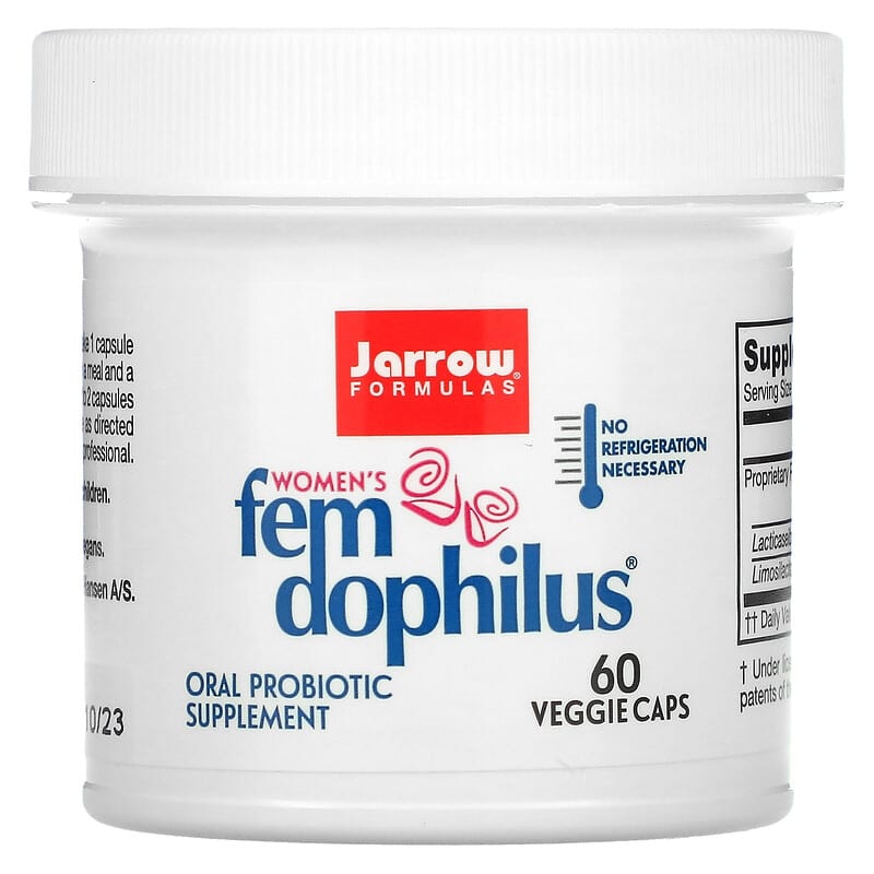 Jarrow Formulas, Women's Fem Dophilus, 60 Veggie Caps 790011030423