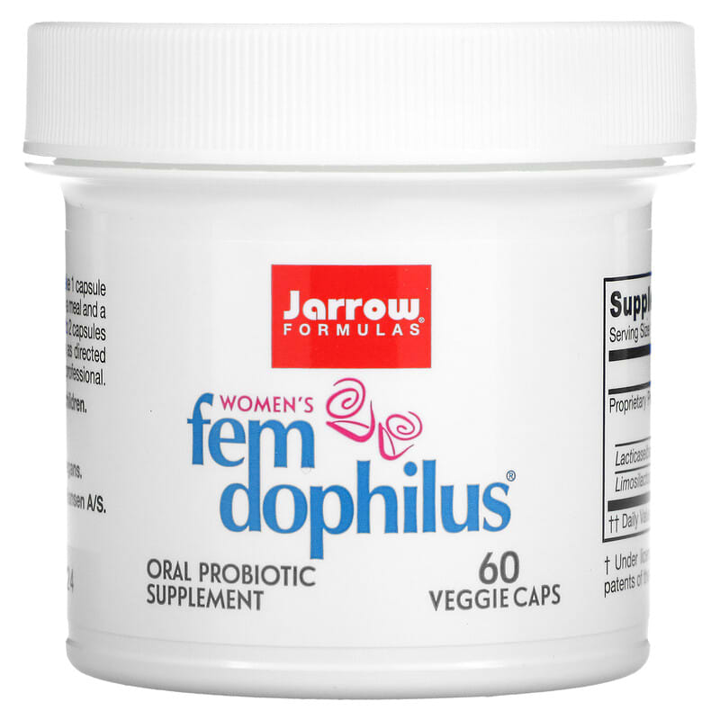 Jarrow Formulas, Women's Fem Dophilus, 60 Veggie Caps 790011030300