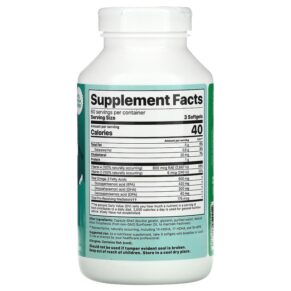 Jigsaw Health, Alaskan Cod Liver Oil, 180 Softgels 876634001870