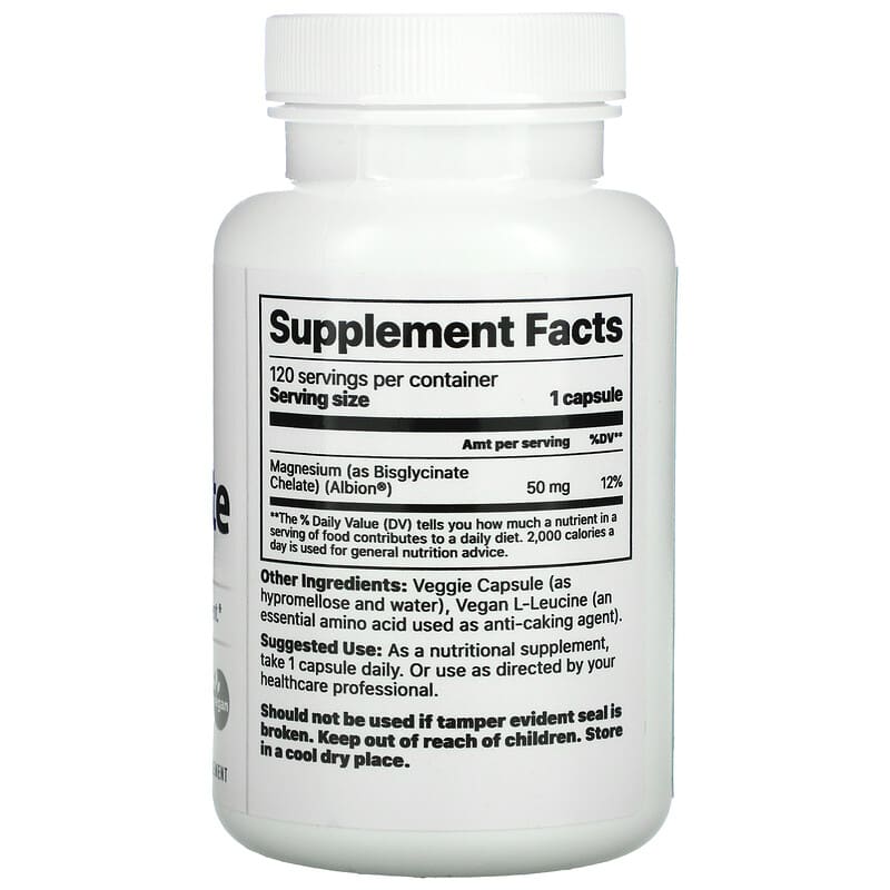 Jigsaw Health, MagPure Glycinate, 120 Capsules 876634001573